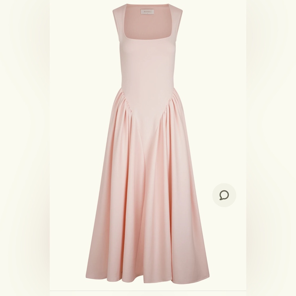 Meshki Pink Midi Dress